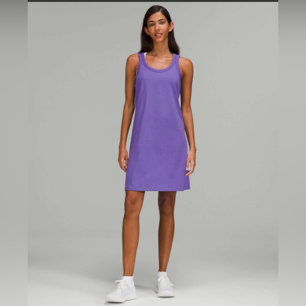 lululemon athletica Purple Tank Midi Dress